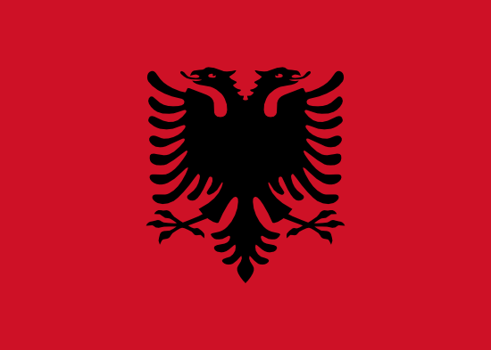 Drapeau albanais