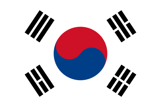 Drapeau coréen 